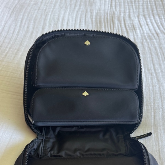 Kate Spade Black Pouch Trio with Gold Accents - Picture 4 of 5